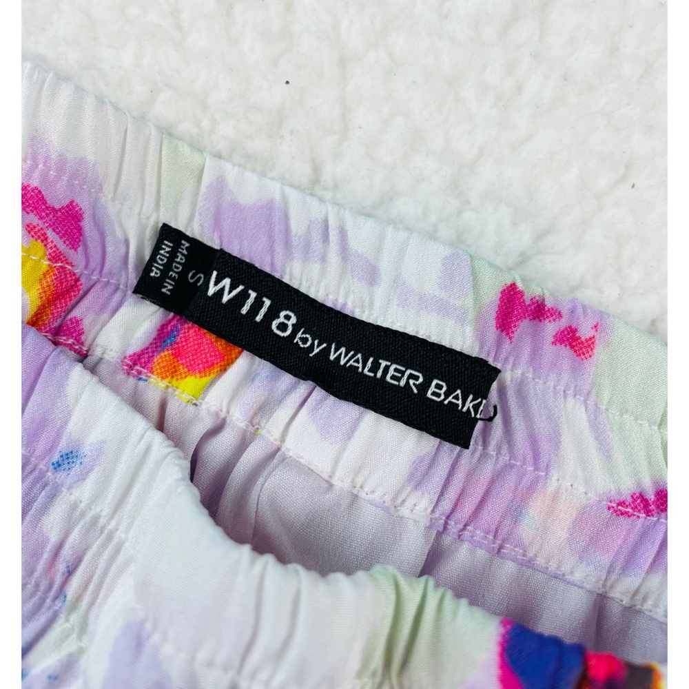 W118 BY WALTER BAKER • Colorful Tie Dye Running Shorts, S - Picture 10 of 11